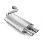 Twin Exhaust Pipe From Brandix Z54